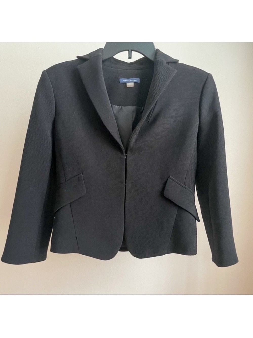 Tommy Hilfiger | Size 2 | Women's Black Tailored Blazer Jacket